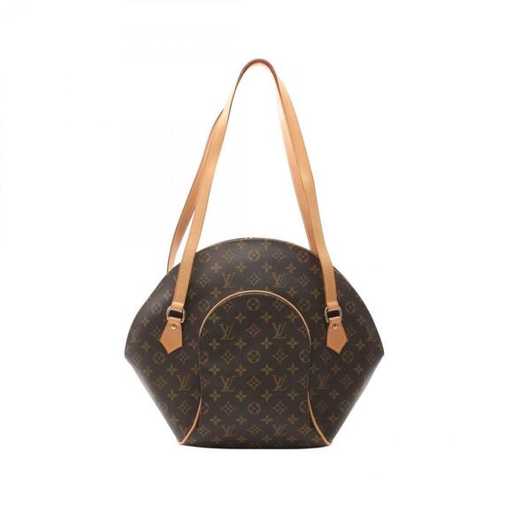LOUIS VUITTON Brown Monogram Leather Shoulder Bag - Picture 1 of 11